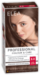 Боя за коса "Elea Proffesional Colour&Care" - № 6/0 Тъмно рус