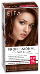 Боя за коса "Elea Proffesional Colour&Care" - № 6/37 Тъмно медно рус