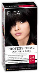 Боя за коса "Elea Proffesional Colour&Care" - № 2/0 Черен