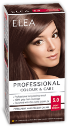 Hair Colour "Elea Proffesional Colour&Care" - № 5/0 Light brown