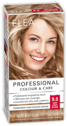 Боя за коса "Elea Proffesional Colour&Care" - № 9/0 Много светло рус