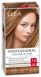 Боя за коса "Elea Proffesional Colour&Care" - № 7/3 Топъл лешник