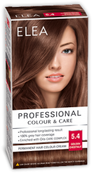 Боя за коса "Elea Proffesional Colour&Care" - № 5/4 Златен кестен Боя за коса "Elea Proffesional Colour&Care" - № 5/4 Златен кестен