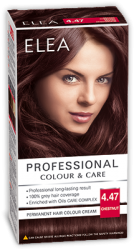 Hair Colour "Elea Proffesional Colour&Care" - № 4/47 Chestnut