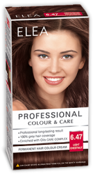 Hair Colour "Elea Proffesional Colour&Care" - № 6/47 Light chestnut
