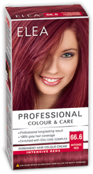 Hair Colour "Elea Proffesional Colour&Care" - № 66/6 Intense red