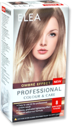 Комплект "Elea Professional Colour & Care" Ombre Effect № 8 - От тъмно русо до русо